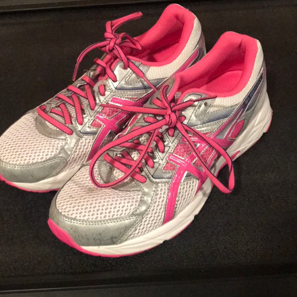 Aasic running shoes!